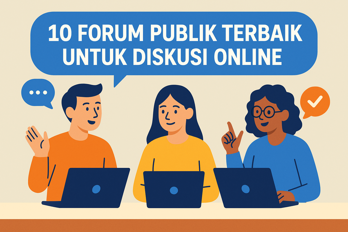 10 Forum Publik Terbaik untuk Diskusi Online