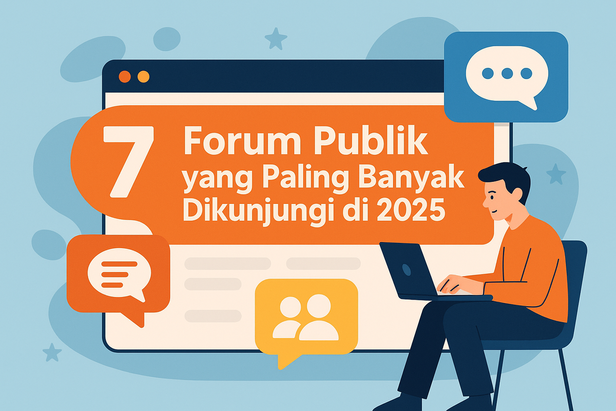 7 Forum Publik yang Paling Banyak Dikunjungi di 2025