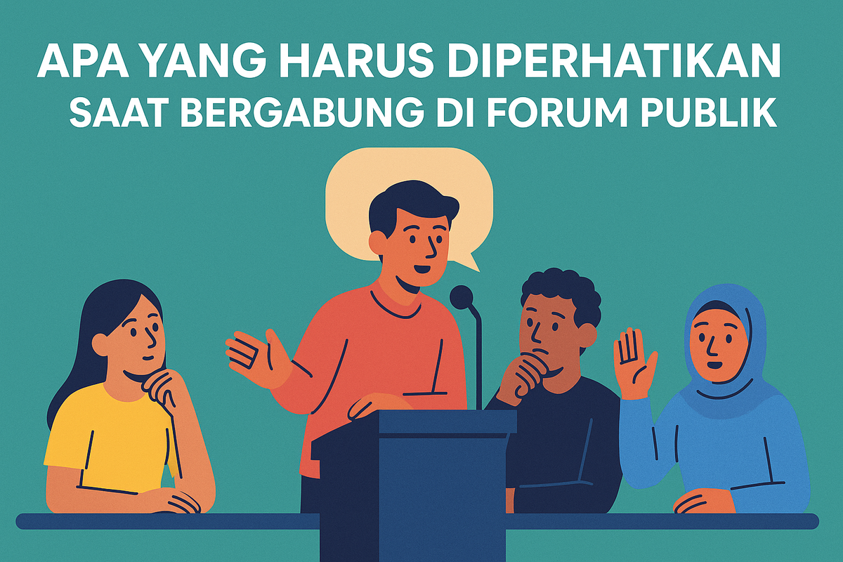 Apa yang Harus Diperhatikan Saat Bergabung di Forum Publik
