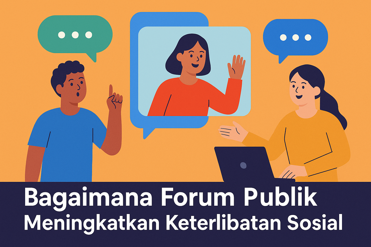 Bagaimana Forum Publik Meningkatkan Keterlibatan Sosial
