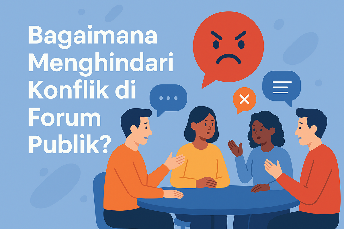 Bagaimana Menghindari Konflik di Forum Publik?