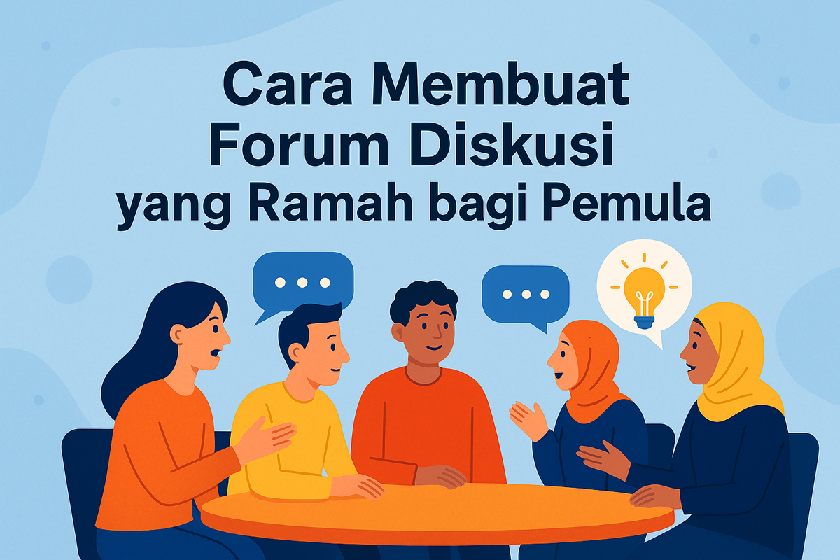 Cara Membuat Forum Diskusi yang Ramah bagi Pemula