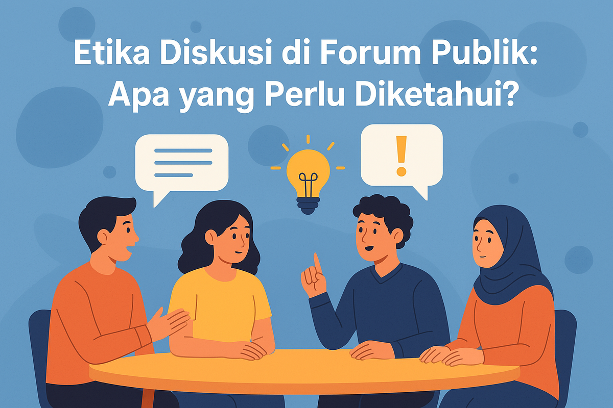 Etika Diskusi di Forum Publik: Apa yang Perlu Diketahui?