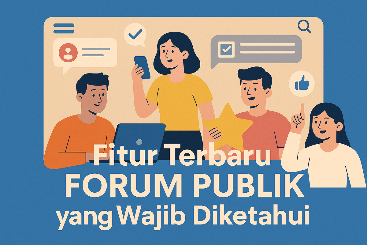 Fitur Terbaru Forum Publik yang Wajib Diketahui