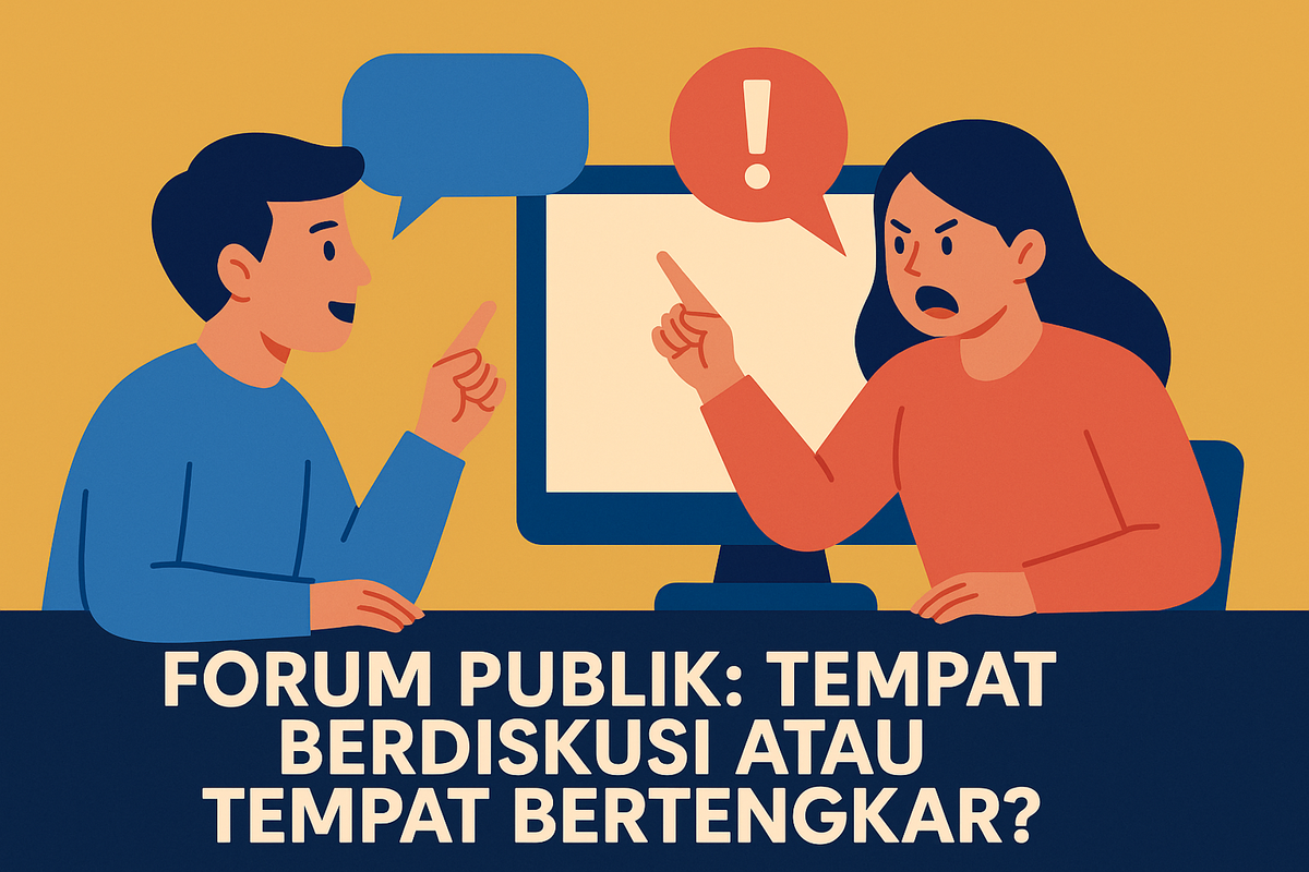 Forum Publik: Tempat Berdiskusi atau Tempat Bertengkar?