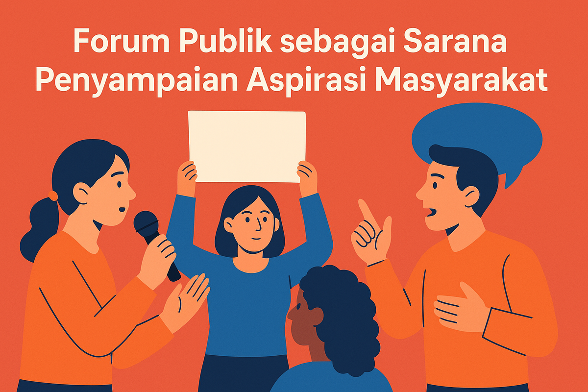 Forum Publik sebagai Sarana Penyampaian Aspirasi Masyarakat