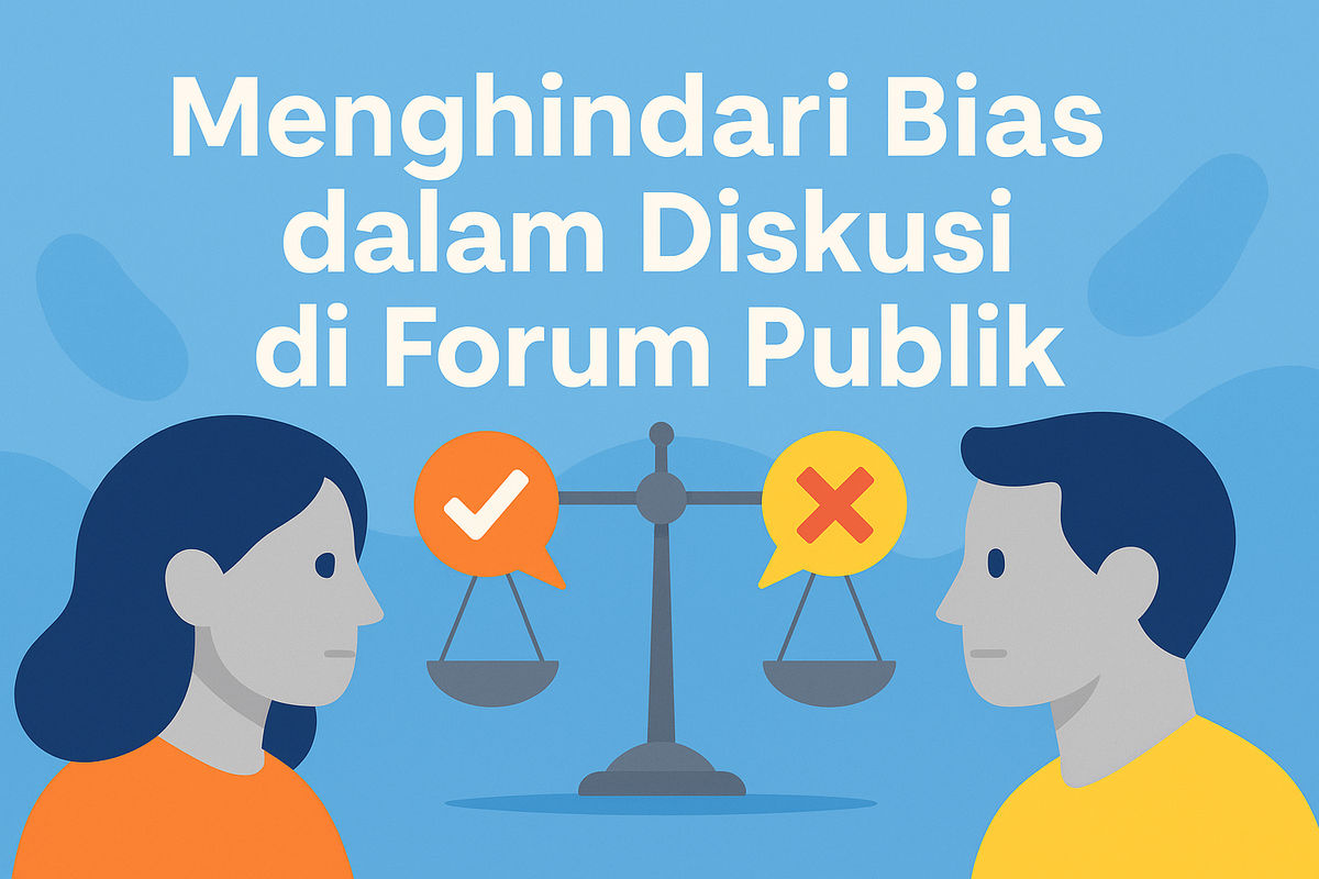 Menghindari Bias dalam Diskusi di Forum Publik