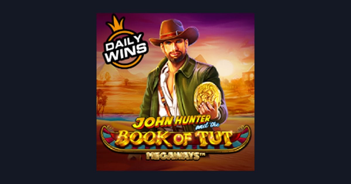 Nikmati Bonus New Member dengan John Hunter and the Book of Tut Megaways