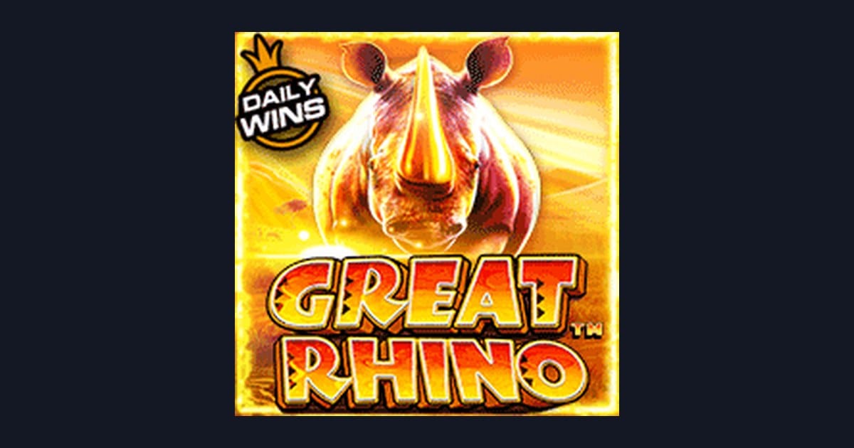 Raih Jackpot dengan Great Rhino, Slot Gacor Hari Ini untuk Modal Kecil